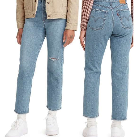 Levi's Denim - Levi’s Premium Wedgie Fit High Waisted Straight Mom Jeans sz 31 (US 12)